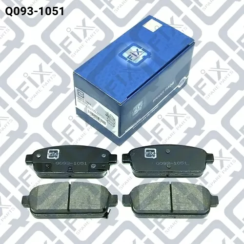 Колодки тормозные задние дисковые Q093-1051 q-fix - фото №3
