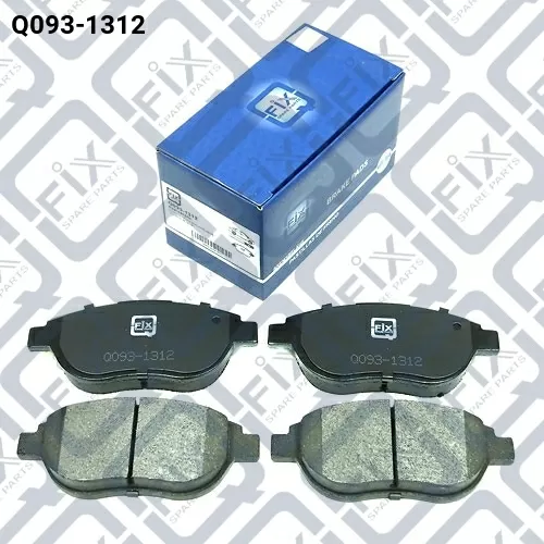 Колодки тормозные передние дисковые Q093-1312 q-fix - фото №3